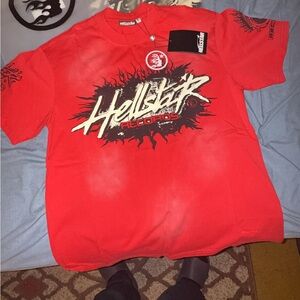 Hellstar Records Red Short Sleeve Tee